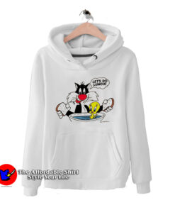 1988 Vintage Looney Tunes Let's Do Lunch Hoodie