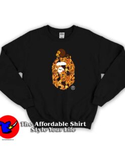 Bape Flame Milo On Big Ape Unisex Sweatshirt