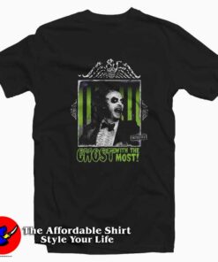 Beetlejuice Ghost With The Most Official T-shirt