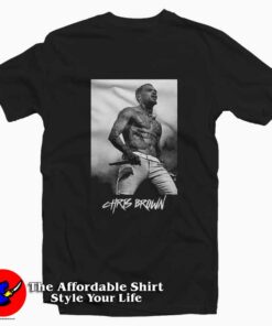 Chris Brown American Singer Graphic tshirt