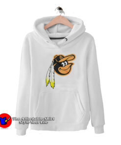 Cute Redskins Orioles Logo Unisex Hoodie