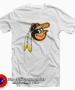 Cute Redskins Orioles Logo Unisex Tshirt