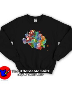Cute Super Mario Galaxy Rainbow Sweatshirt