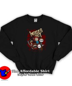 Halloween Deadly Feelings Insides Out Sweatshirt