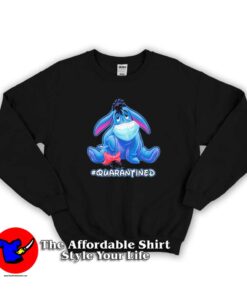 Disney Eeyore Face Mask Quarantined Sweatshirt