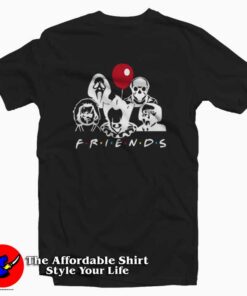 Friends Michael Myers Pennywise & Chucky Tshirt