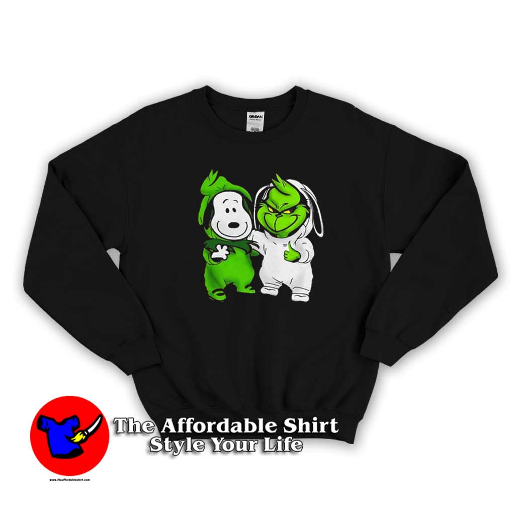 Funny Baby Snoopy and baby Grinch Sweater 510x510 image Funny Baby Snoopy and baby Grinch Sweater 510x510 Funny Baby Snoopy and baby Grinch Sweatshirt On Sale