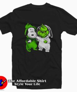 Funny Baby Snoopy and baby Grinch Tshirt