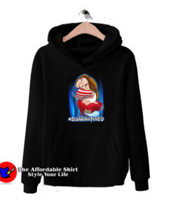 Grumpy Dwarf American Flag Face Mask Hoodie