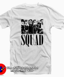 Halloween Squad Horror Movies T-shirt