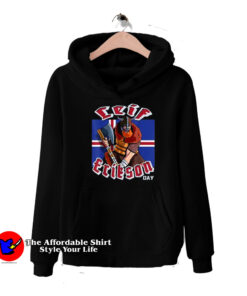 Happy Leif Erikson Day Iceland Viking Hoodie
