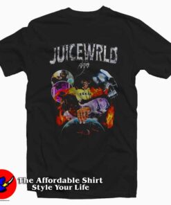 Juice Wrld Rapper 999 Album World Tour Tshirt
