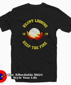 Kenny Loggins Keep The Fire 1979 T-shirt