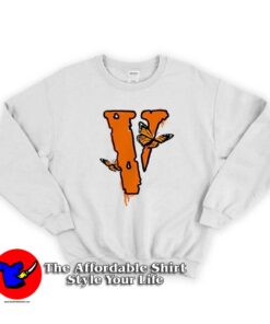 New Juice WRLD x Vlone Butterfly Sweatshirt