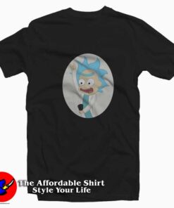Rick And Morty Selfie Tiny Rick Girls T-shirt