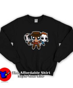 Power Puff Serial Killers Parody Halloween Sweatshirt