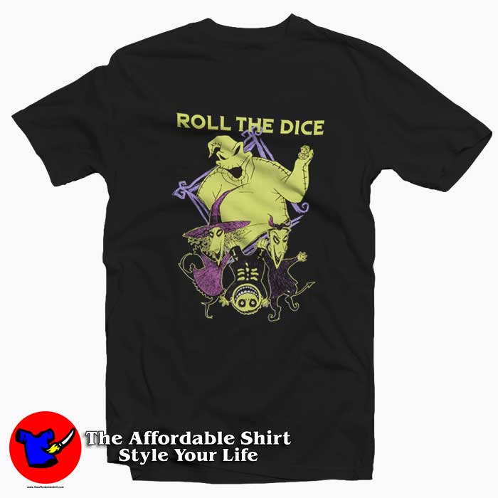 Roll The Dice Tshirt 510x510 image Roll The Dice Tshirt 510x510 Funny Halloween Roll The Dice Unisex T shirt On Sale