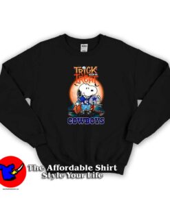 Snoopy Dallas Cowboys Halloween Sweatshirt