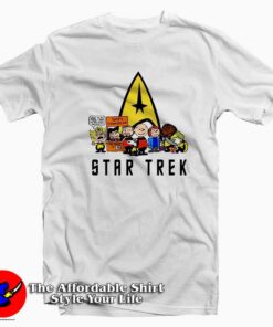 The Peanuts Star Trek Snoopy And Friends T-shirt