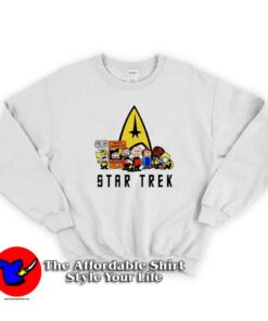 The Peanuts Star Trek Snoopy And Friends Sweatshirt