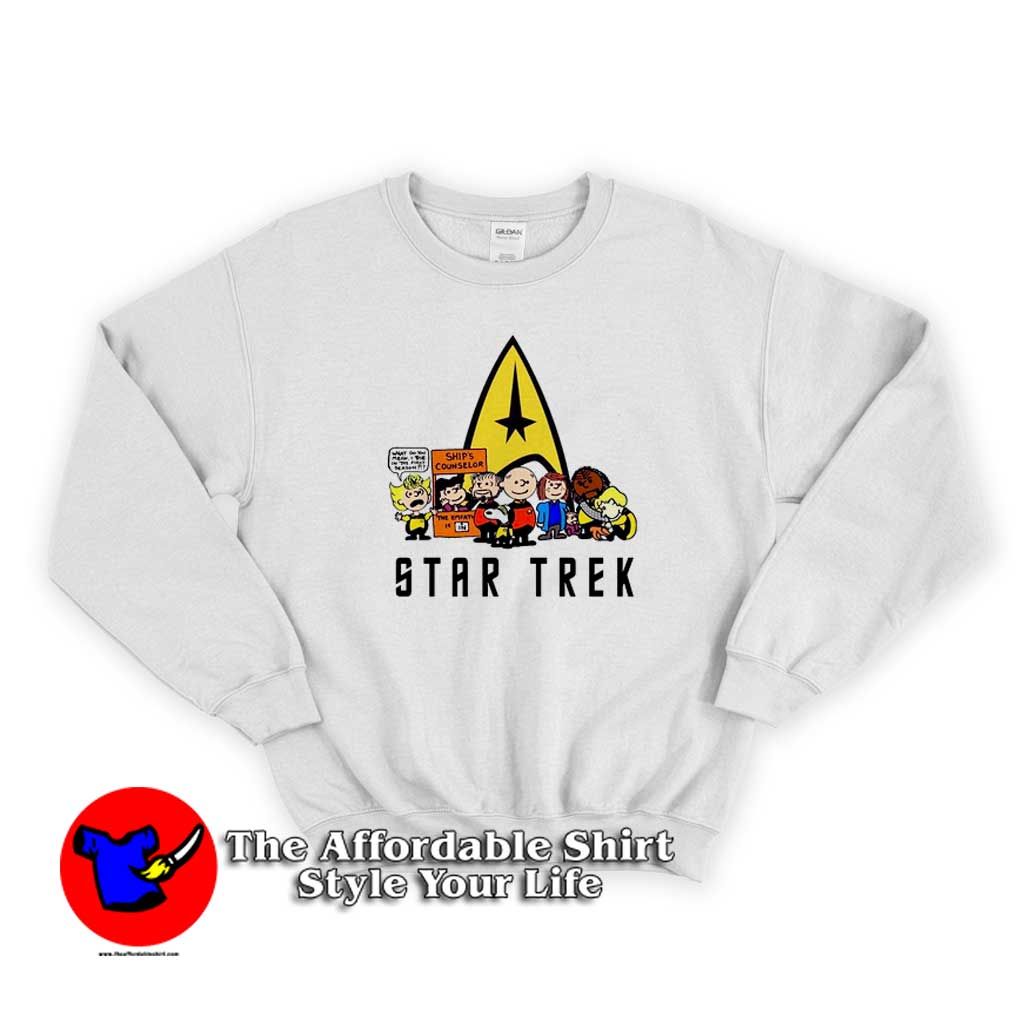 The Peanuts Star Trek Snoopy And FriendsHoodie Sweater 510x510 image The Peanuts Star Trek Snoopy And FriendsHoodie Sweater 510x510 The Peanuts Star Trek Snoopy And Friends Sweatshirt On Sale
