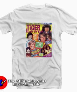 Tiger Beat 1975 Magazine Leif Garrett Tv T-shirt