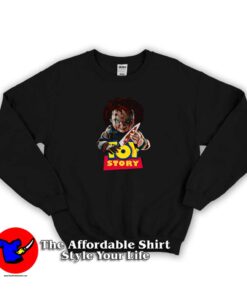 Toy Story Chucky Movie Want To Play Sweatshirt
