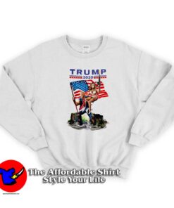 Trump Drain The Swamp With Melania Sweatshirt