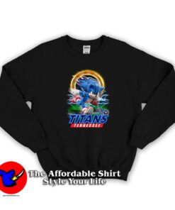 Ultra Sonic The Hedgehog Tennessee Titans Sweatshirt