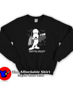 Vampire Snoopy Scary Halloween Night Sweatshirt