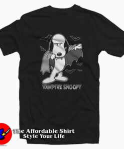 Vampire Snoopy Scary Halloween Night T-shirt
