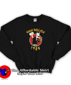 Van Halen 1984 Vintage Album Logo Sweatshirt