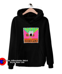 Vintage Halloween's A Scream Retro Hoodie