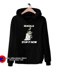 Funny Yoda Seagulls Stop It Now Unisex Hoodie