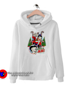 Betty Boop I Want It All Christmas Hoodie