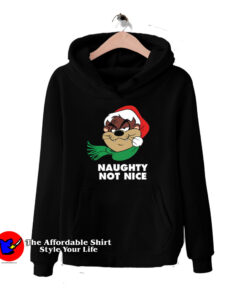 Christmas Looney Tunes Tasmanian Devil Hoodie
