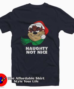 Christmas Looney Tunes Tasmanian Devil T-shirt