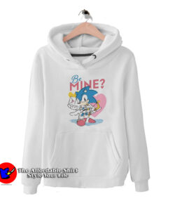 Cute Sonic Be Mine Cupid Funny Hoodie
