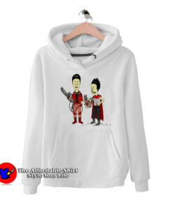 Cyberpunk Beavis And Butthead x Akira Hoodie