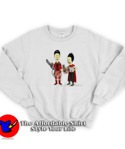 Cyberpunk Beavis And Butthead x Akira Sweatshirt