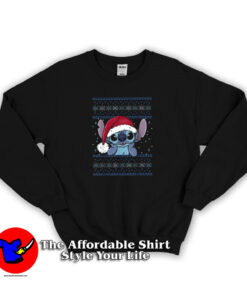 Disney Lilo & Stitch Christmas Ugly Sweatshirt