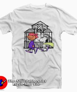 Funny Cute Snoopy Trap House Unisex T-shirt