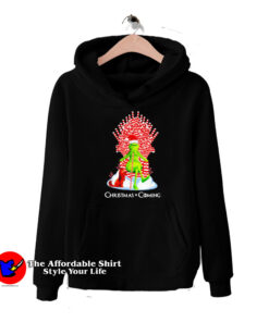Funny Grinch Christmas is Coming Unisex Hoodie