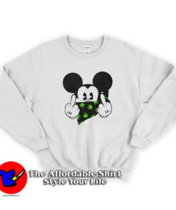 Funny Mickey Mouse Thug Life Vest Sweatshirt