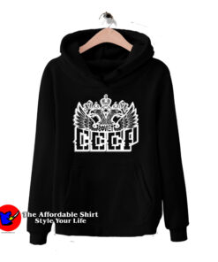Tovaritch Noir CCCP Logo Unisex Hoodie