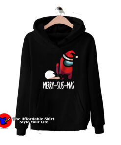 Impostor Among Us Funny Christmas Hoodie