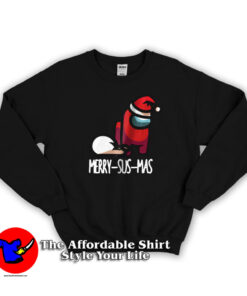 Impostor Among Us Funny Christmas Sweatshirt