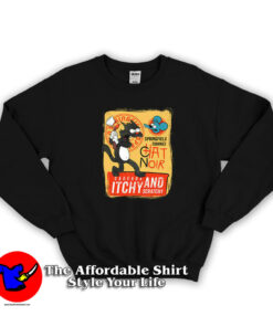 Le Chat Noir Cat Itchy & Scratchy Show Sweatshirt