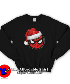 Marvel Christmas Spider-Man Santa Hat Sweatshirt