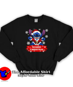 Merry Christmas Lilo and Stitch Disney Sweatshirt